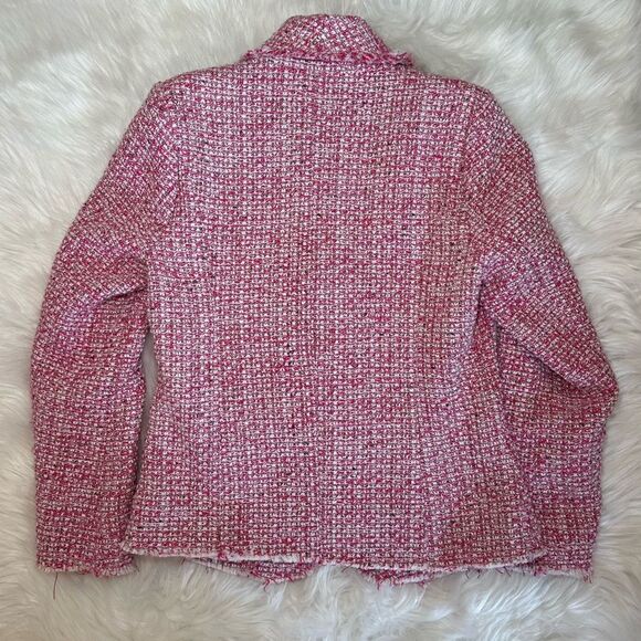 Aqua Tweed Double Breasted Blazer - Picture 7 of 7